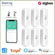 Zigbee Temperature And Humidity Sensor Via Yandex Alexa Tuya Smart Life Smart Ho