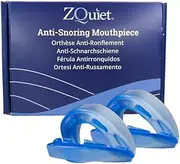 ZQuiet Set of 2 anti-snoring splints (2 mm and 6 mm feed), effective snoring stoppers, good alternative to nasal dilators, nose patches, nose clips, nasal sprays, snoring mouthpieces and anti-snoring