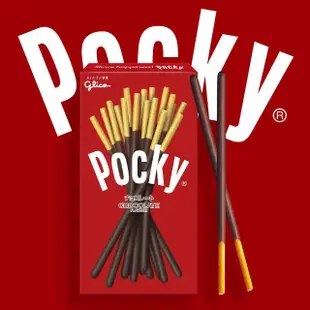 【Glico 格力高】Pocky百奇 巧克力棒x10盒入(巧克力/草莓/抹茶/牛奶餅乾)