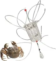 Crab Trap - Reservoir Catching Tool for Crayfish - Crab Trap Fishing Net Accessories Lobster Shrimp Cage for Outdoors