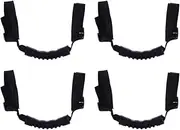 4Pcs Car Roof Grab Handle Grip for Non Slip Auto Interior Armrest Easy Install Roll Bar Handrail for Enhanced Passenger Comfort