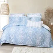 Bianca Ravello Quilt cover Set w/ Pillowcase Home/Room Bedding Blue