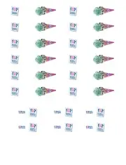 N Scale Truck / Trailer Decals " Baskin Robbins " ( for 45' Trailers )