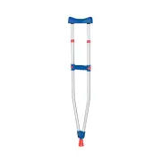 Quick´N Easy Underarm Crutches - Size: Teenager - Rebotec Blue Under Armpit