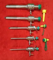 8pc-Laparoscopic Trocar Cannula 3mm/5mm/10mm/15mm/20mm & Reducer SS Instruments
