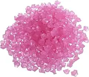 uxcell 500pcs Glow Rocks 8-10mm Glow Pebbles Decoration in The Dark Luminous Stones Decor DIY Decorative Clear Pink for Garden, Potted Plant, Fish Tank