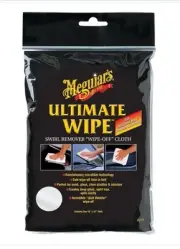 Meguiar's M9910 Ultimate Wipe Detailing Cloth microfiber Polishing Chamois Rag