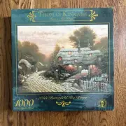 Ceaco Thomas Kinkade Olde Porterfield Victorian Tea Room Jigsaw Puzzle 1000Pc