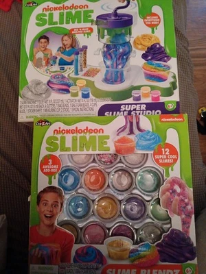 Nickelodeon Super Slime Studio + Slime Blendz Read