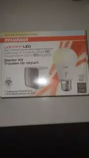 2-LIGHTIFY Starter Kit - Tunable W. hite Smart Connected LED A19 Bulb