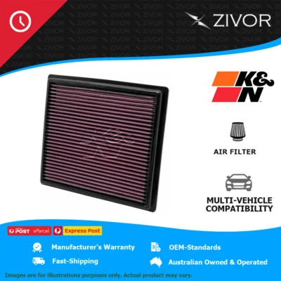 New K&N Air Filter Panel For MITSUBISHI TRITON MQ 2.4L 4N15 KN33-2443
