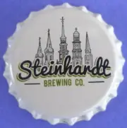 STEINHARDT BREWING CO., unused Beer CROWN Bottle CAP, Frederick, MARYLAND