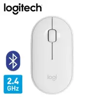 在飛比找momo購物網優惠-【Logitech 羅技】M350 鵝卵石無線滑鼠-珍珠白