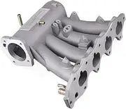 Aluminum Car Air Intake Manifold Upgrade Bolt On Compatible with Integra (GS-R, GS-R) 1994-2001 B18C1 CR1823(Silver)