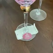 Vtg.ROYAL ALBERT Old Country Roses Formal Water Goblets/Wine Pink Glass Set of 4