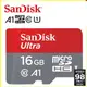 SanDisk 晟碟 高速 98MB/s Micro SD A1 16GB記憶卡