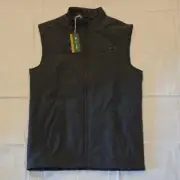 Travis Mathew NWT Men's Top of the Line Golf Vest 1MY355 Heather Black S