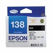 Epson 138 Black Ink Cartridge