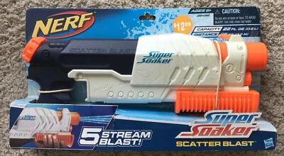 Nerf Super Soaker Scatter Blast - NEW IN BOX - Hasbro Summer Fun Water Gun
