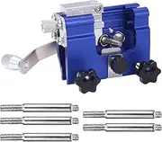 Chainsaw Sharpener | Manual Chainsaw Sharpening Tool with 5 Rods - Work Supplies for Electric Saw, Hand Tool for Garden Worker