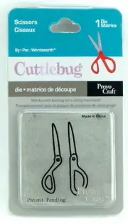 Provo Craft Cuttlebug Cutting Die Scissors Design