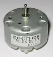 Mabuchi RF-500 Motor - 1.5 to 12 VDC - Solar Motor - Mabuchi RF-500TB-12560