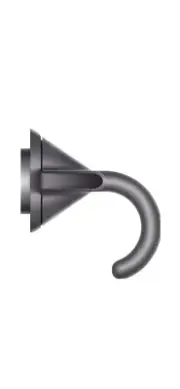 Anti-Flight Flyaway Attachment Nozzle for Dyson Supersonic Hair Dryer Applicable