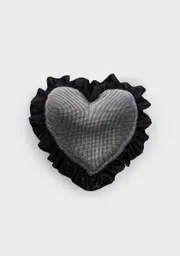 [Poster Grl] Billionaire Bling Rhinestone Heart Pillow