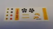 Johnny Lightning Topper Redline TOW TRUCK BLISTER PACK STICKER (brand new)