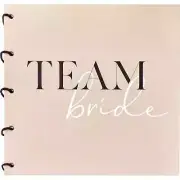 Ginger Ray Team Bride hen's Bachelorette Party Bridal Shower Guest Book Blank