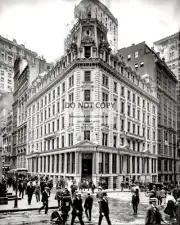 THE DREXEL BUILDING, HOME OF J.P. MORGAN & CO., CIRCA 1905 - 8X10 PHOTO (DD897)