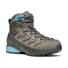 Scarpa Womens Cyclone Gore-Tex Vibram Sole Boots Hiking Trekking Shoes - Grey/Ar