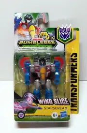 2021 Hasbro Transformers: Bumblebee Cyberverse Adventures Starscream Figure