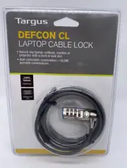 Targus Defcon CL Laptop Cable Lock New in the Package