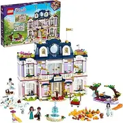 LEGO 41684 Friends Grand Hotel Resort Dolls House Building Set, Heartlake City Toy with Summer and Winter Scenes