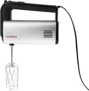 [GASTROBACK] 40983 Design Hand Mixer Pro, 3 in 1 (hand-held mixer, blender, high-speed grinder), 5 speed settings and turbo function, extensive accessories, 500W