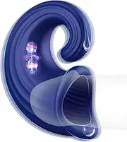 Male Masturbator Penis Vibrator Glans Trainer Sex Toys for Men, Male sex toys with 7 vibration modes Silicone Vibrator Adult Toy Penis Trainer Men Masturbation