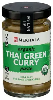 Mekhala Thai Green Curry Paste 100 g (3.53 oz) (Pack of 6)