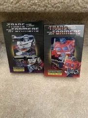 TRANSFORMERS OPTIMUS PRIME & MEGATRON LIMITED ED 1984 Embossed Enamel INGOT