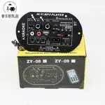 【公司貨 開發票】 奢菲雅甄選 | 110V 擴大機 熱銷12V24V220V車載低音炮藍牙戶外音響功放板雙麥克風音箱子