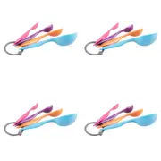 4x 4pc Appetito Measure Spoons Home Kitchen Cooking/Baking Measuring Utensil Set