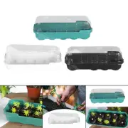 Seed Propagator Tray 10 Holes Sturdy Windowsill Tray for Home Patio Growing