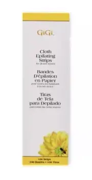 GiGi Small Cloth Epilating Strips 100 Strips