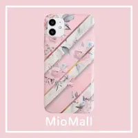 在飛比找momo購物網優惠-【MioMall 米歐廣場】歐風大理石風格 iPhone 1