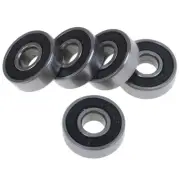 5Pcs Black ABEC-7 608RS Skateboard Roller Sealed Ball Bearings 8x22_AUYXJL