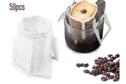Coffee Dripper Ground Coffee Filter Bag Hanging Ear Paper Drip Brew Coffee Maker Disposable Food Grade Bulk Discount for Multi-Pack