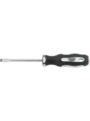 Draper Tools Expert Plain Slot 6.5 X 100mm Soft Grip Screwdrivers (34978)
