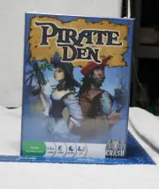 Crash Games Pirate Den Family Bluffing Game Complete SEALED 2015