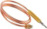 Fireplace Heater Universal Thermocouple Protector Thermocouple Replacement Fireplace Multi-Functional Garbage Bag Vacuum Cup Vacuum Pump Barbecue Rack Thermocouple Copper Golden