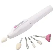 Nail File - Nail Manicure Tool, Electric Nail Drill | Nail File Cordless with Nail Lamp, Portable Speed Adjustable Electric Manicure Pedicure Kit, Battery Nail File for Electric Home Nail Pedicure